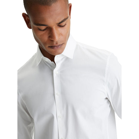 Calvin Klein Camicia elegante Camicia Uomo classica in tinta unita Bianco A23-CALVIN KLEINK10K108229-0K4-39 - Francavilla Moda